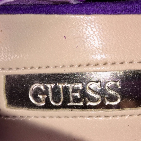 Guess purple suede size 6 stilletos - Picture 7 of 7